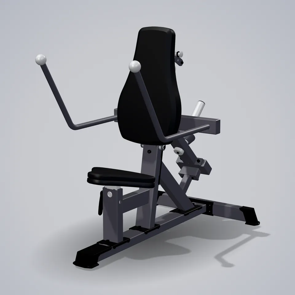 Glute Bridge Bench A606 — wizualizacja 3D