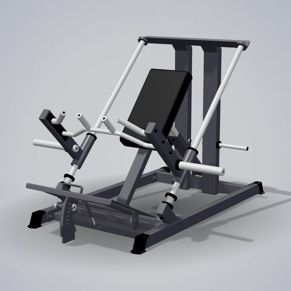Reverse Hyperextension A613 — wizualizacja 3D