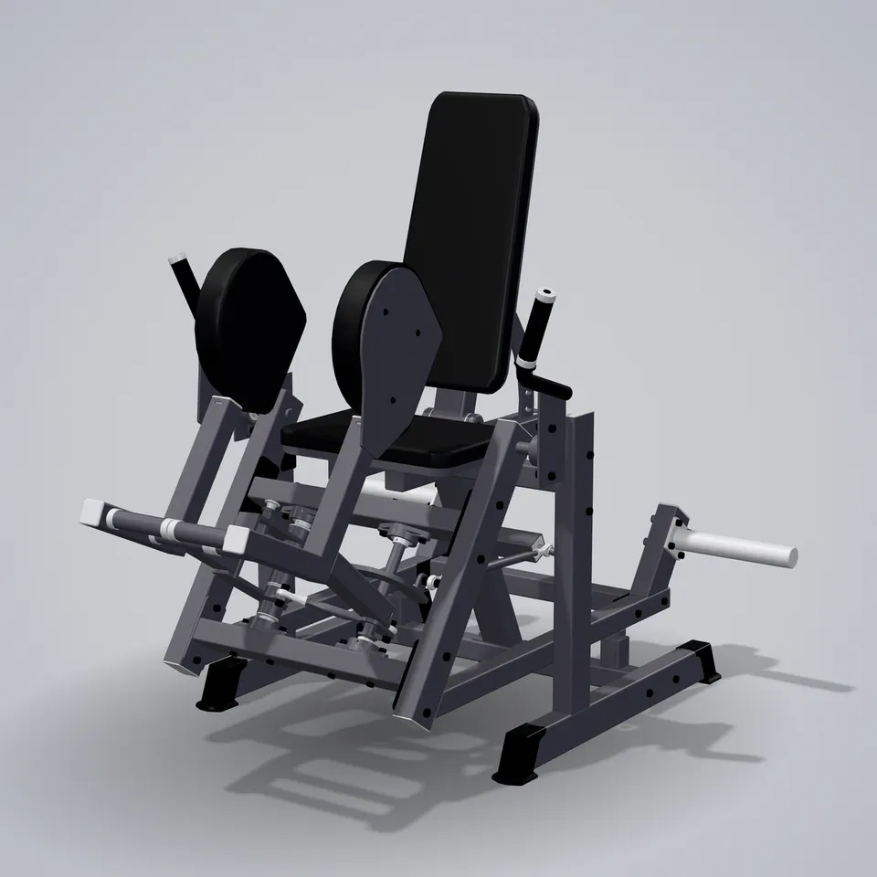 Dual Triceps Extension Dip A614 — wizualizacja 3D