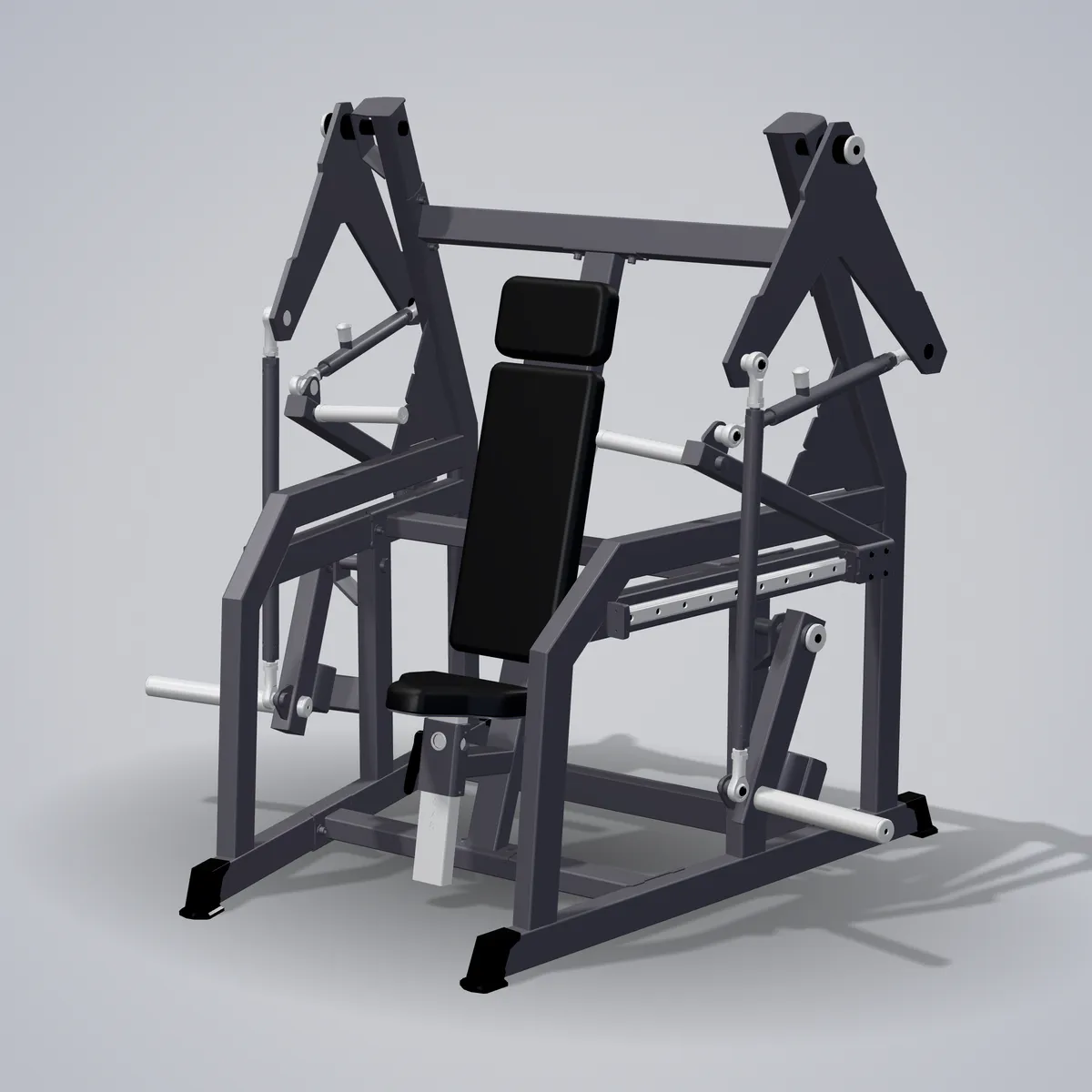 Adjustable Vertical Leg Press A616 — wizualizacja 3D