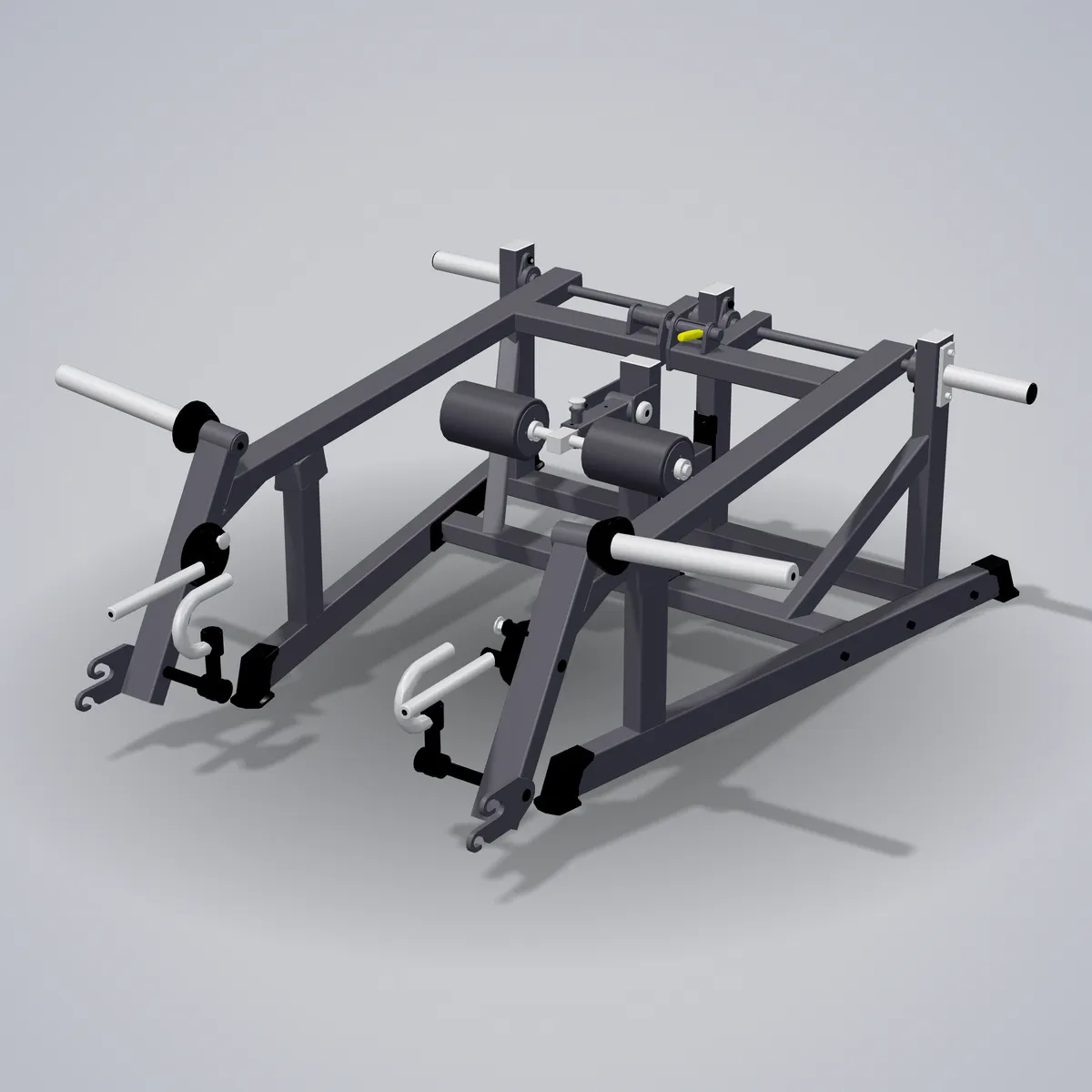 Lat Pulldown Circular A622 — 3D visualization