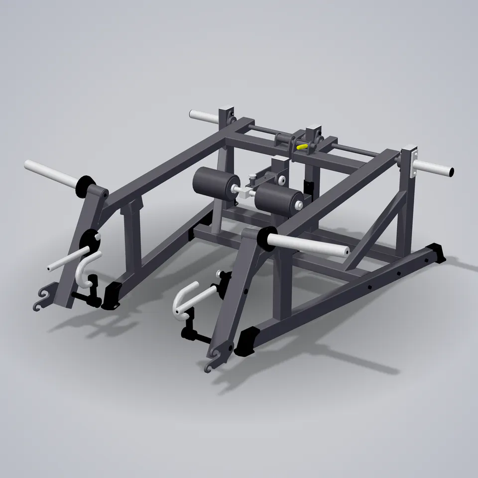 Lat Pulldown Circular A622 — wizualizacja 3D