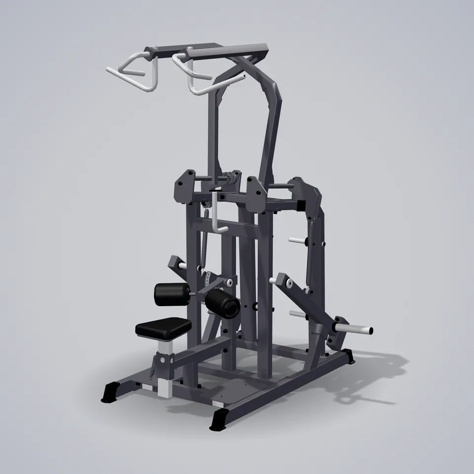 V-Crunch Abdominal Trainer A623 — wizualizacja 3D