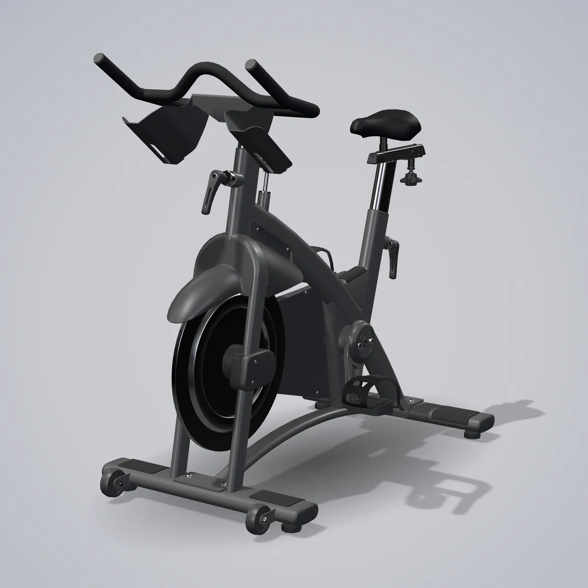 Indoor Cycling Bike X962A — 3D visualization