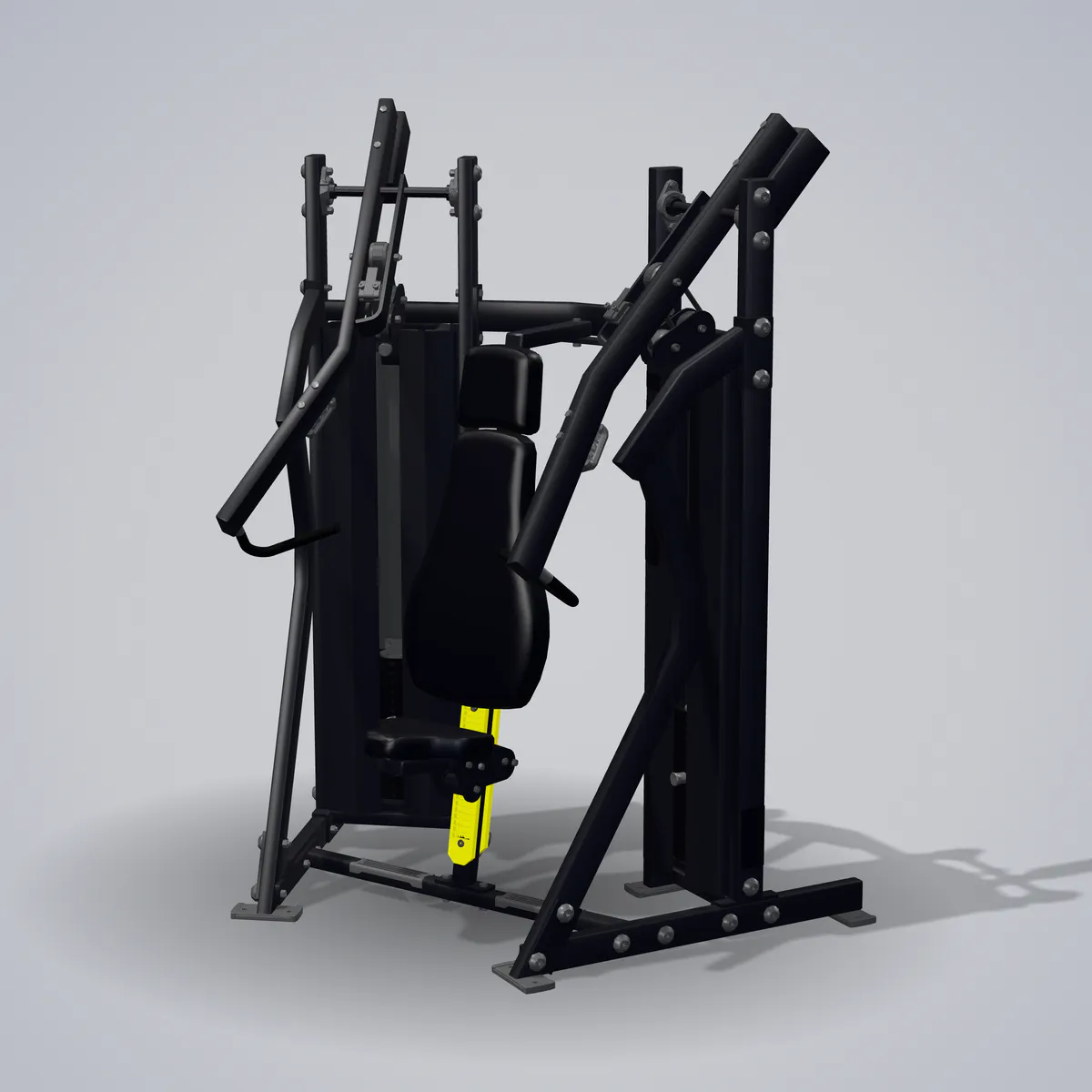 Incline Press PM2040 — wizualizacja 3D