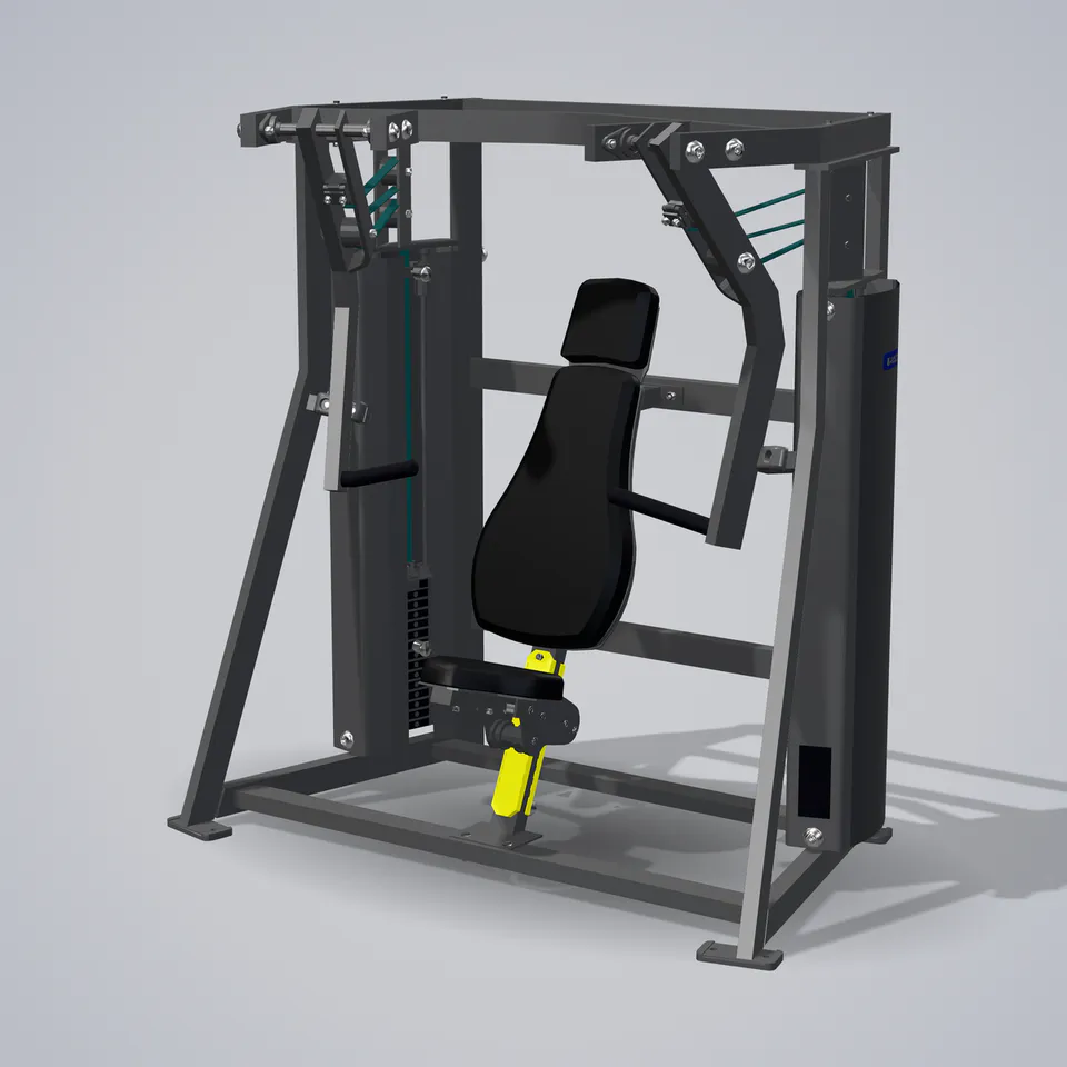 Decline Press PM2042 — 3D visualization