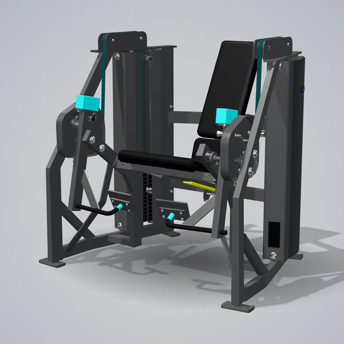 Leg Extension PM2048 — 3D visualization