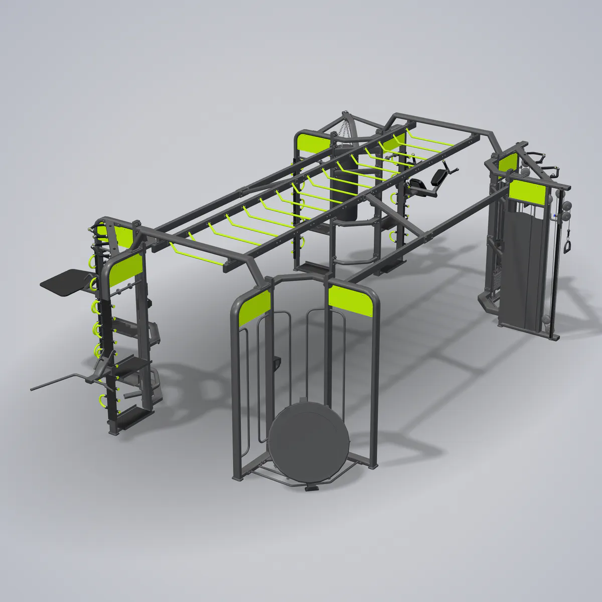 Group Training E360A — 3D visualization
