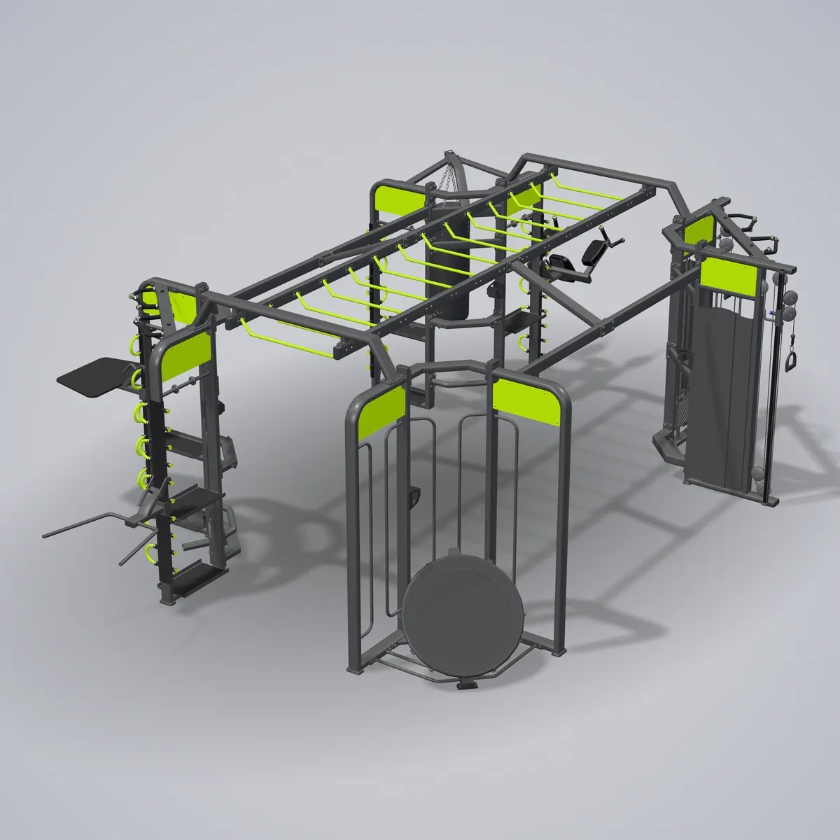 Group Training E360B — 3D visualization