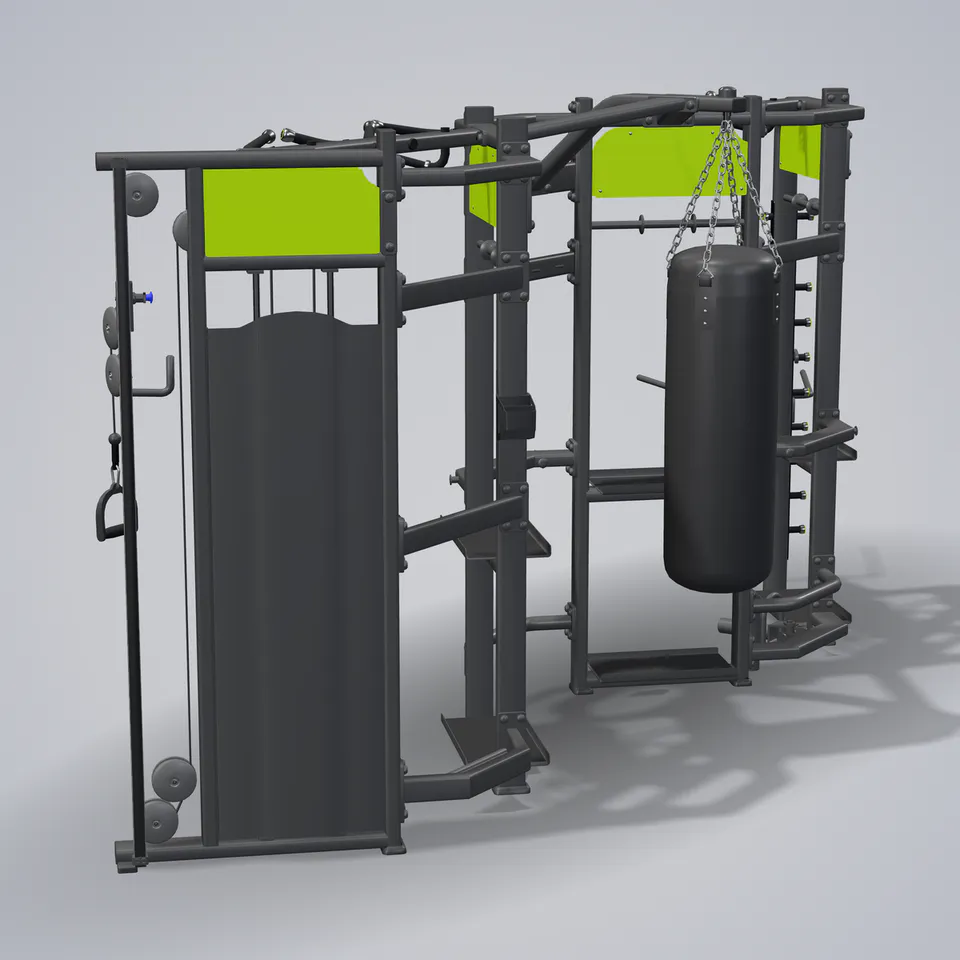 Group Training E360D — 3D visualization