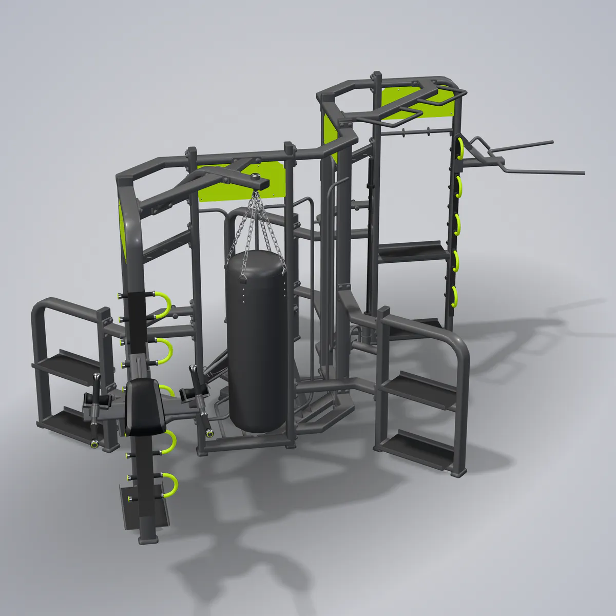Group Training E360F — 3D visualization