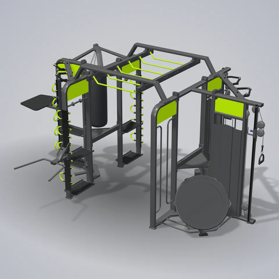 Group Training E360G — 3D visualization