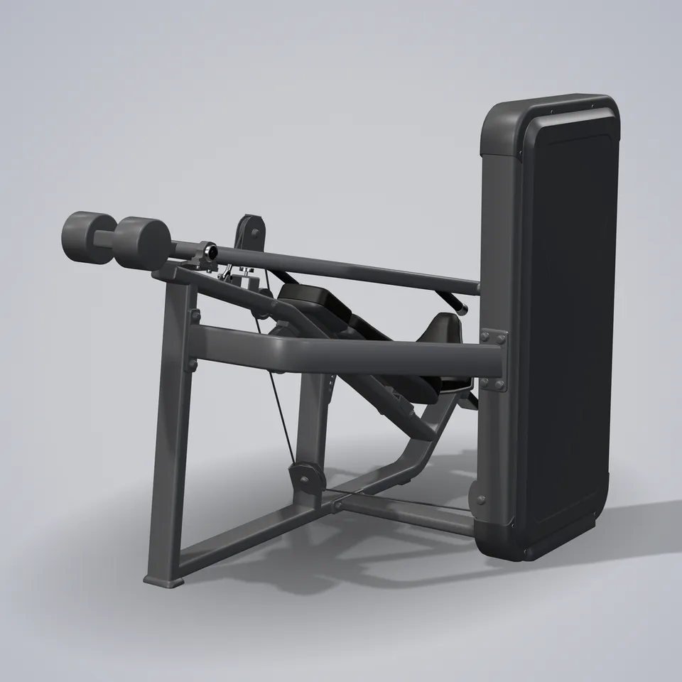 Incline Press A3013 — 3D visualization