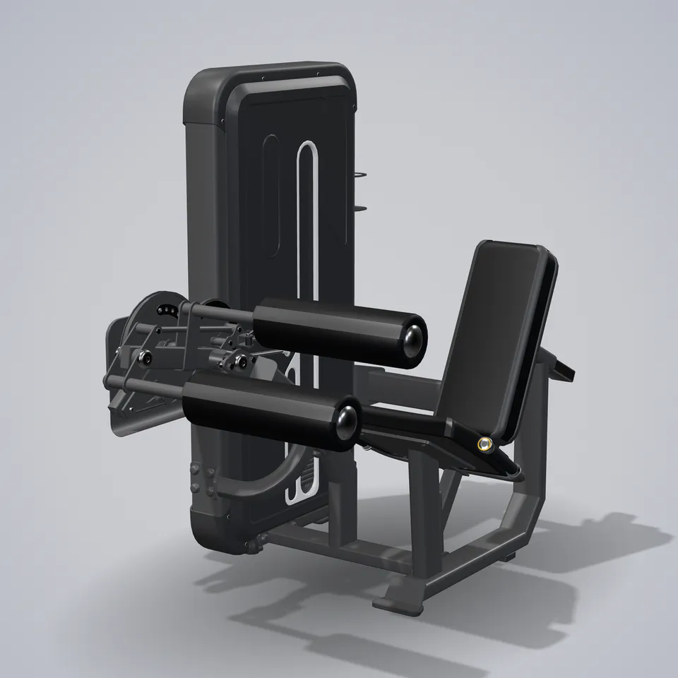 Leg Extension & Leg Curl A3086 — 3D visualization