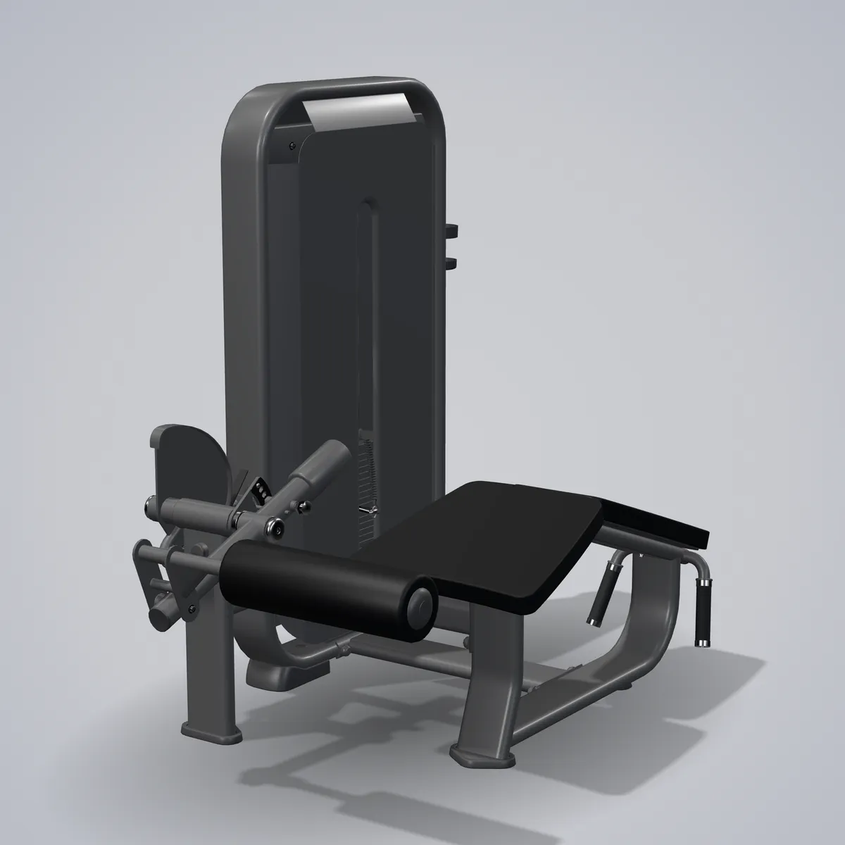Prone Leg Curl E7001 — 3D visualization