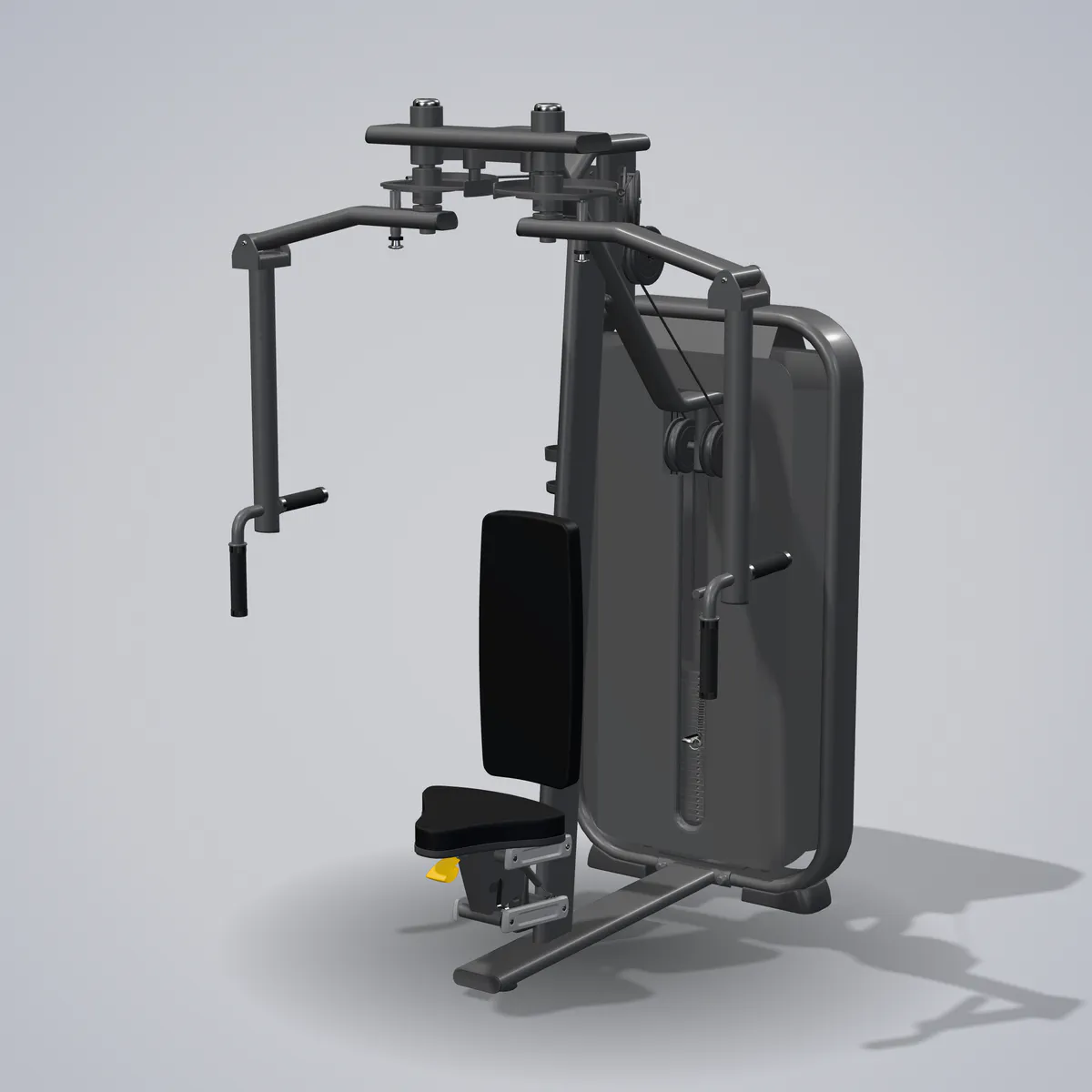 Rear Delt / Pec Fly E7007 — 3D visualization