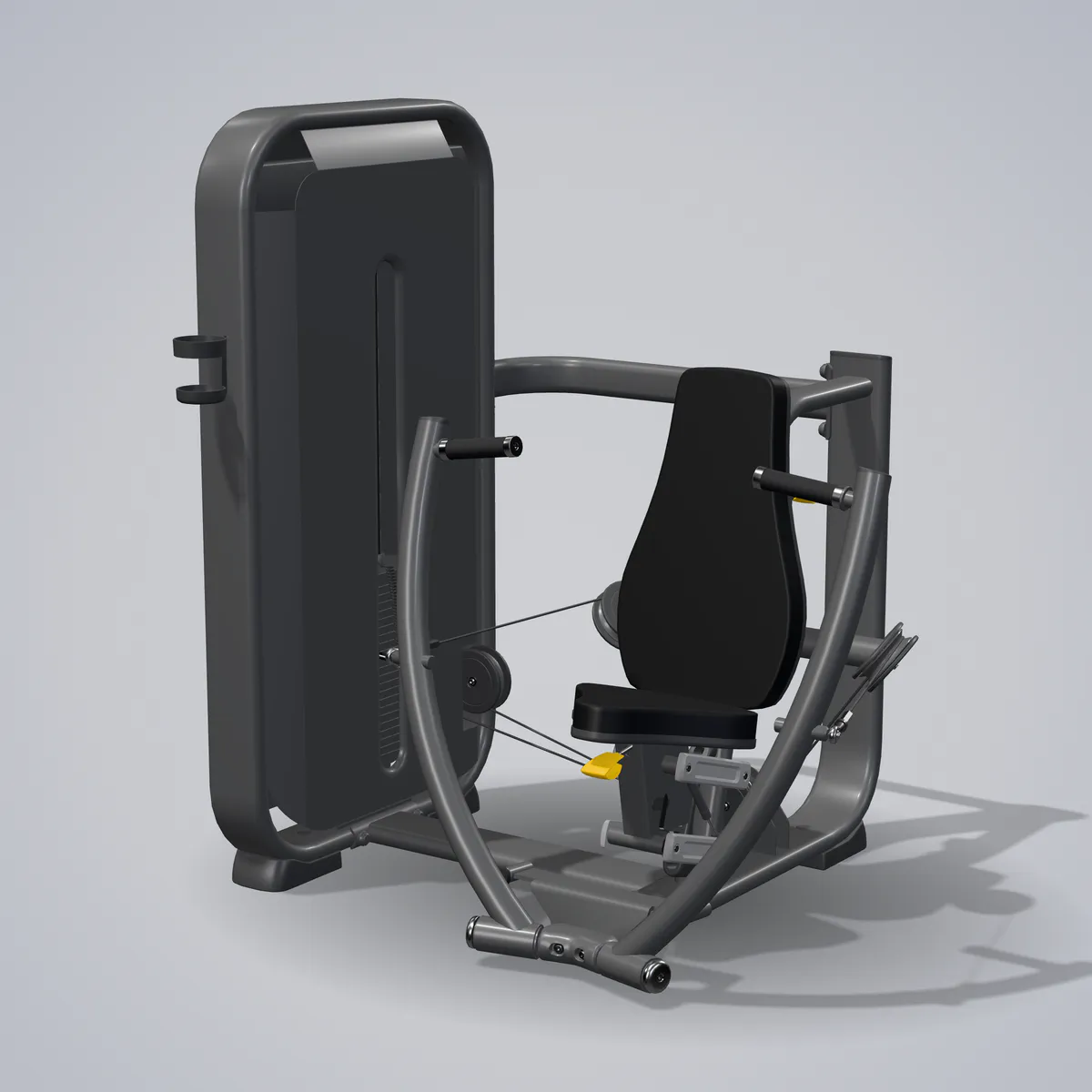 Vertical Press E7008 — 3D visualization