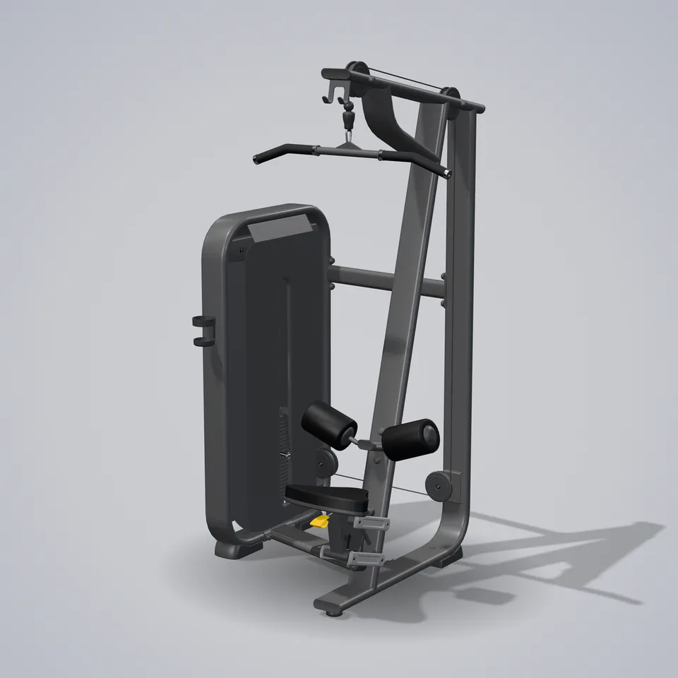 Lat Pulldown E7012 — wizualizacja 3D