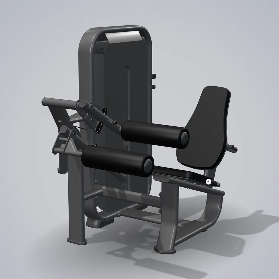 Seated Leg Curl E7023 — wizualizacja 3D