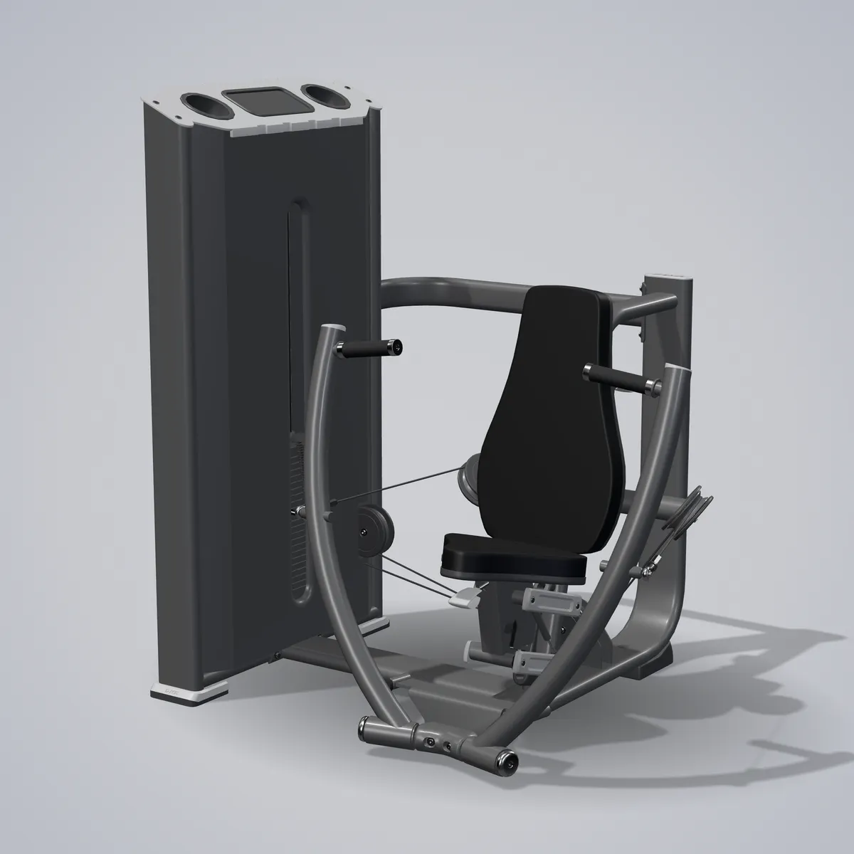 Vertical Press E7008A — 3D visualization