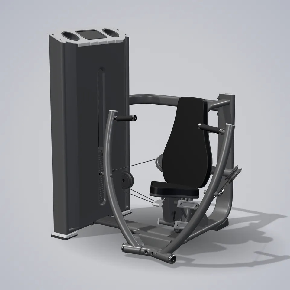 Vertical Press E7008A — 3D visualization