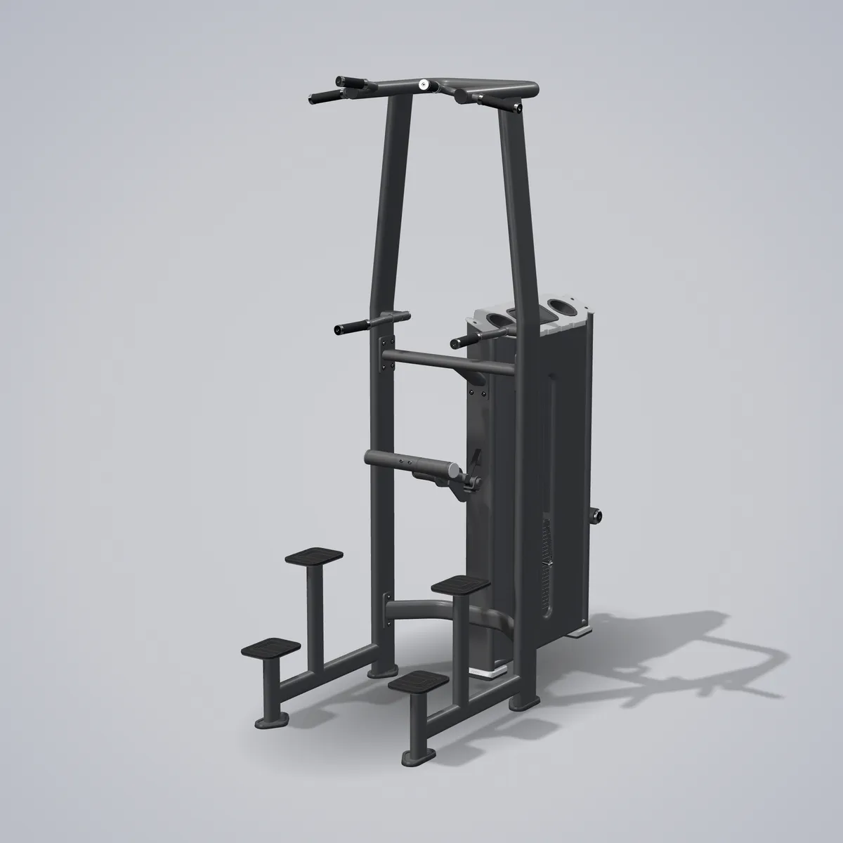 Dip / Chin Assist E7009A — 3D visualization