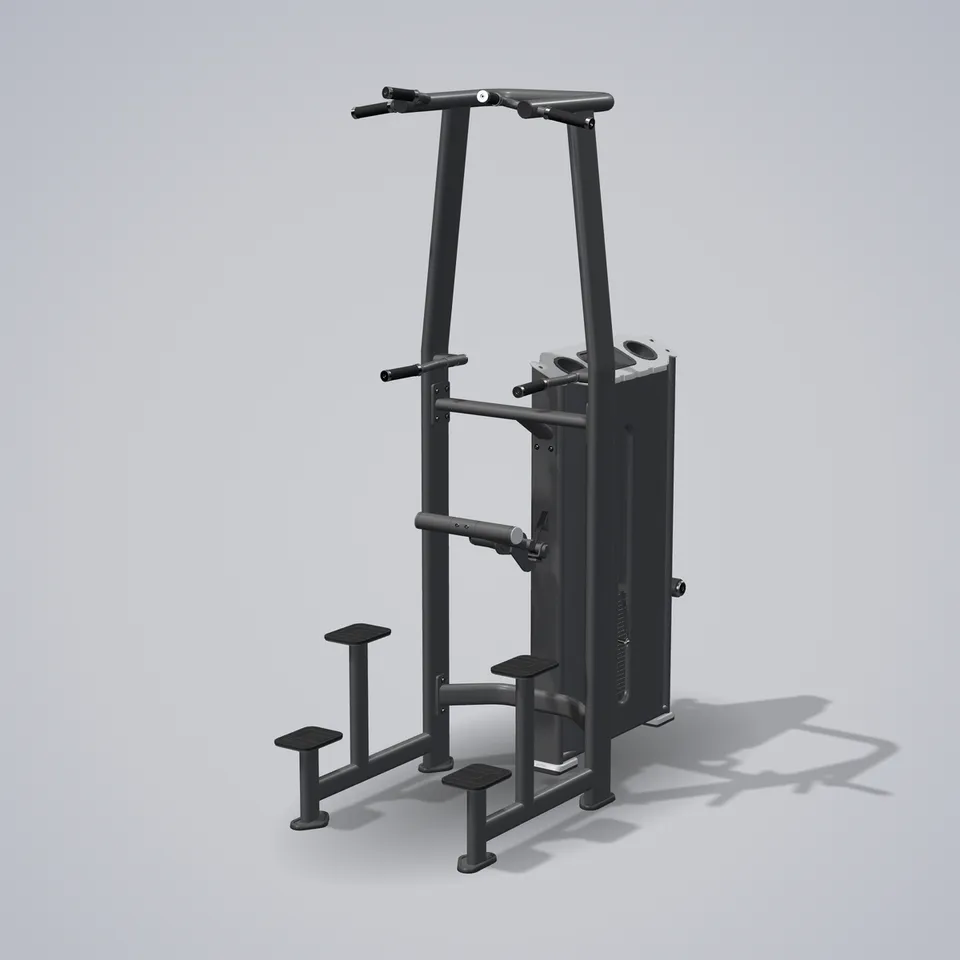 Dip / Chin Assist E7009A — 3D visualization