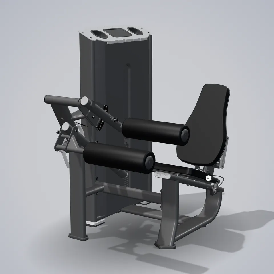 Seated Leg Curl E7023A — 3D visualization