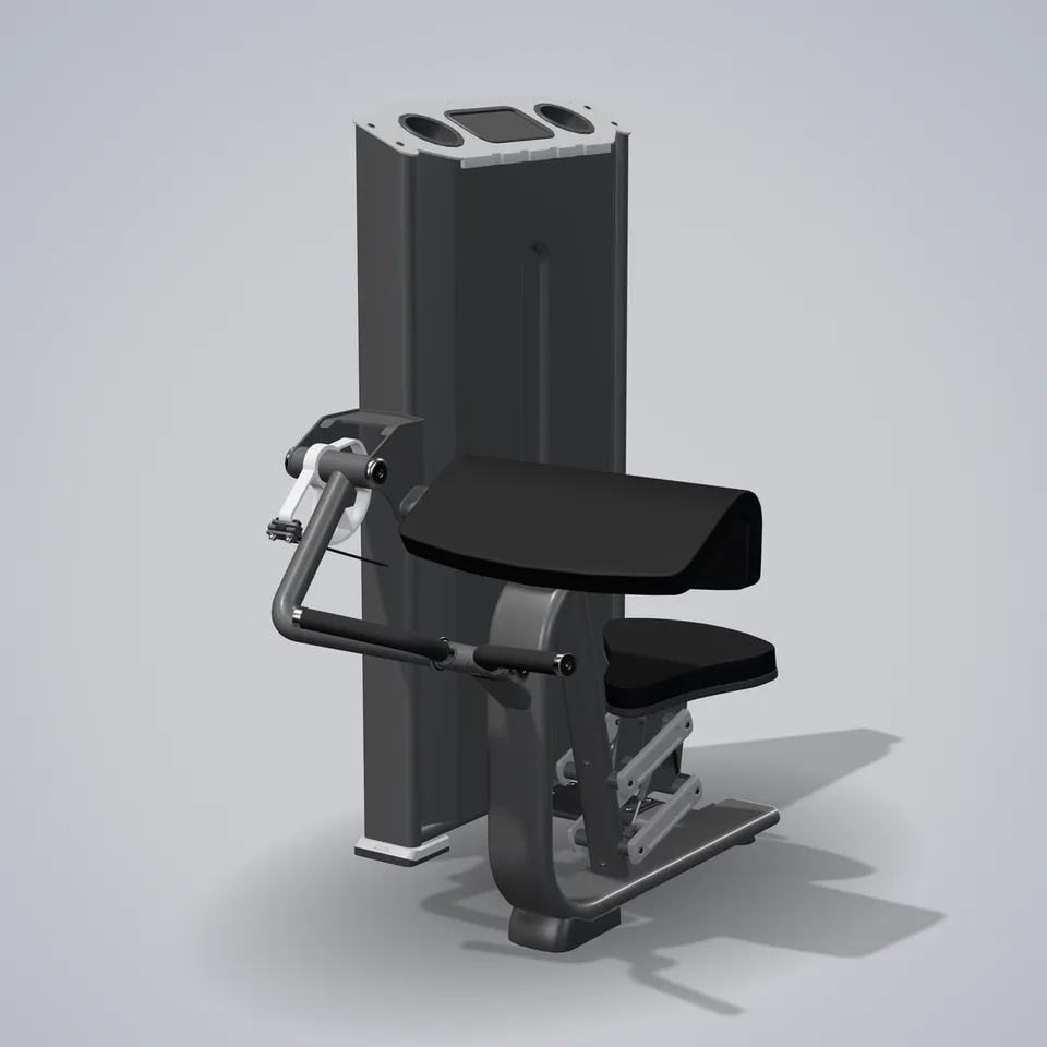 Camber Curl E7030A — 3D visualization