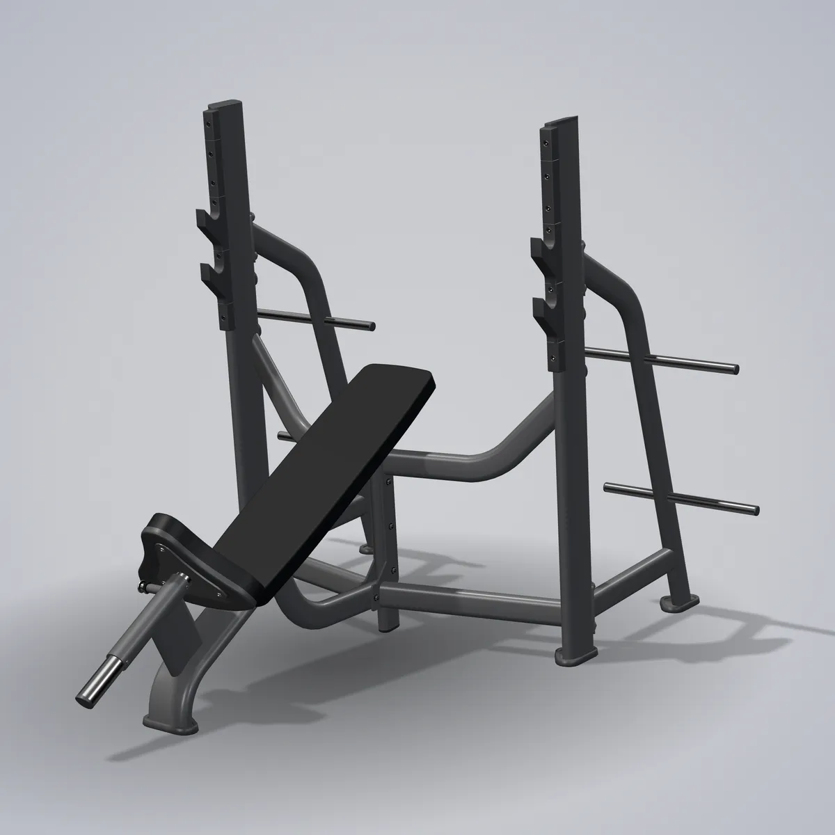 Olympic Bench Incline E7042 — 3D visualization