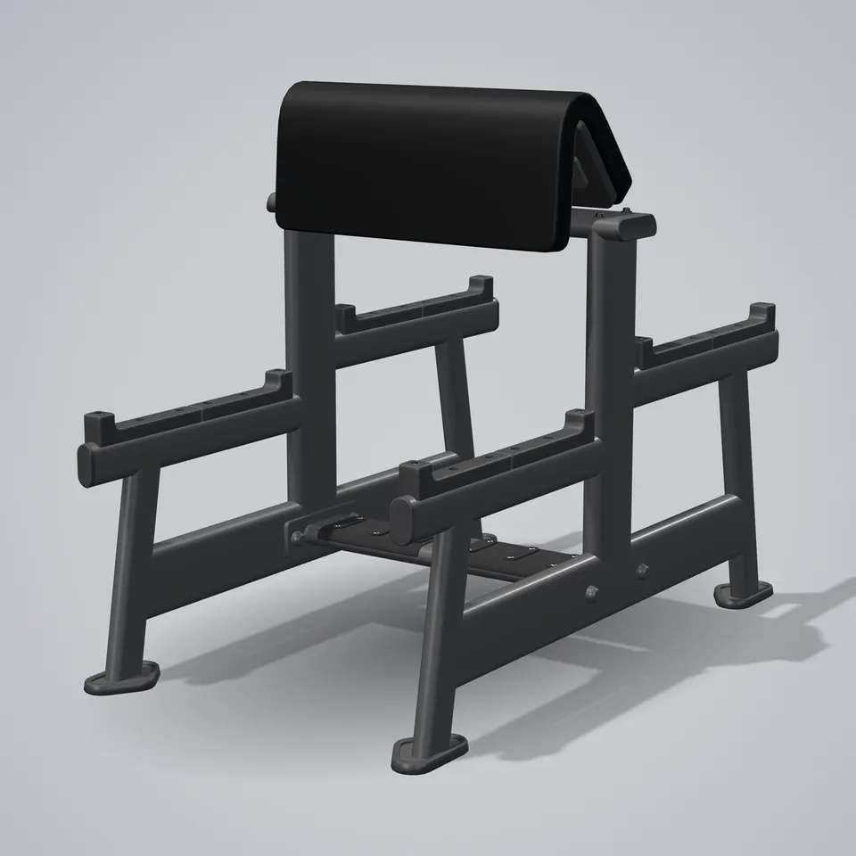 Seated Preacher Curl E7044 — 3D visualization