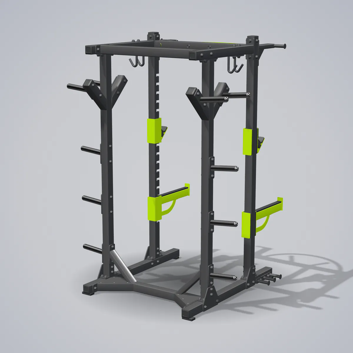Half Rack E6221 — 3D visualization