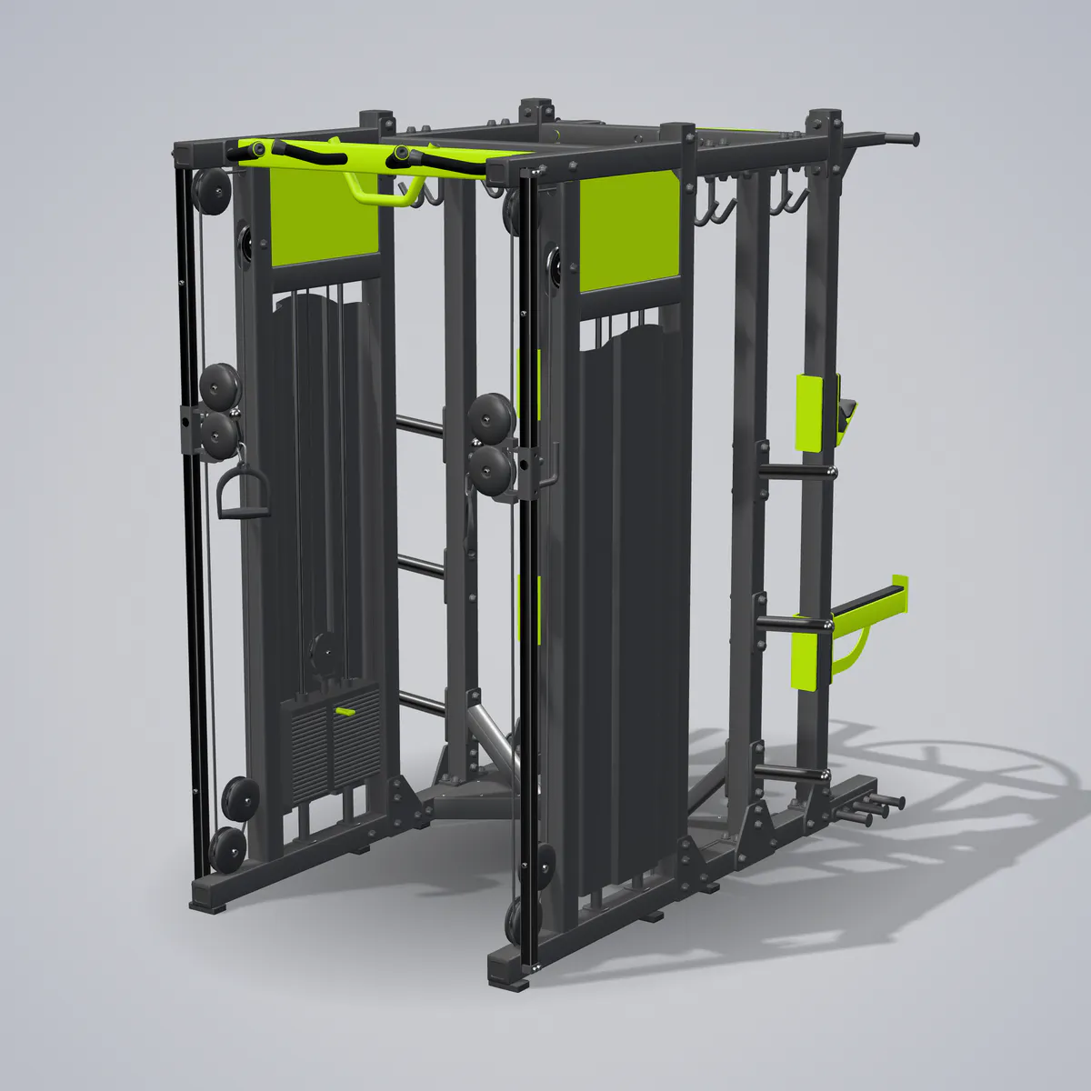 Combo Rack with Cable E6222 — 3D visualization