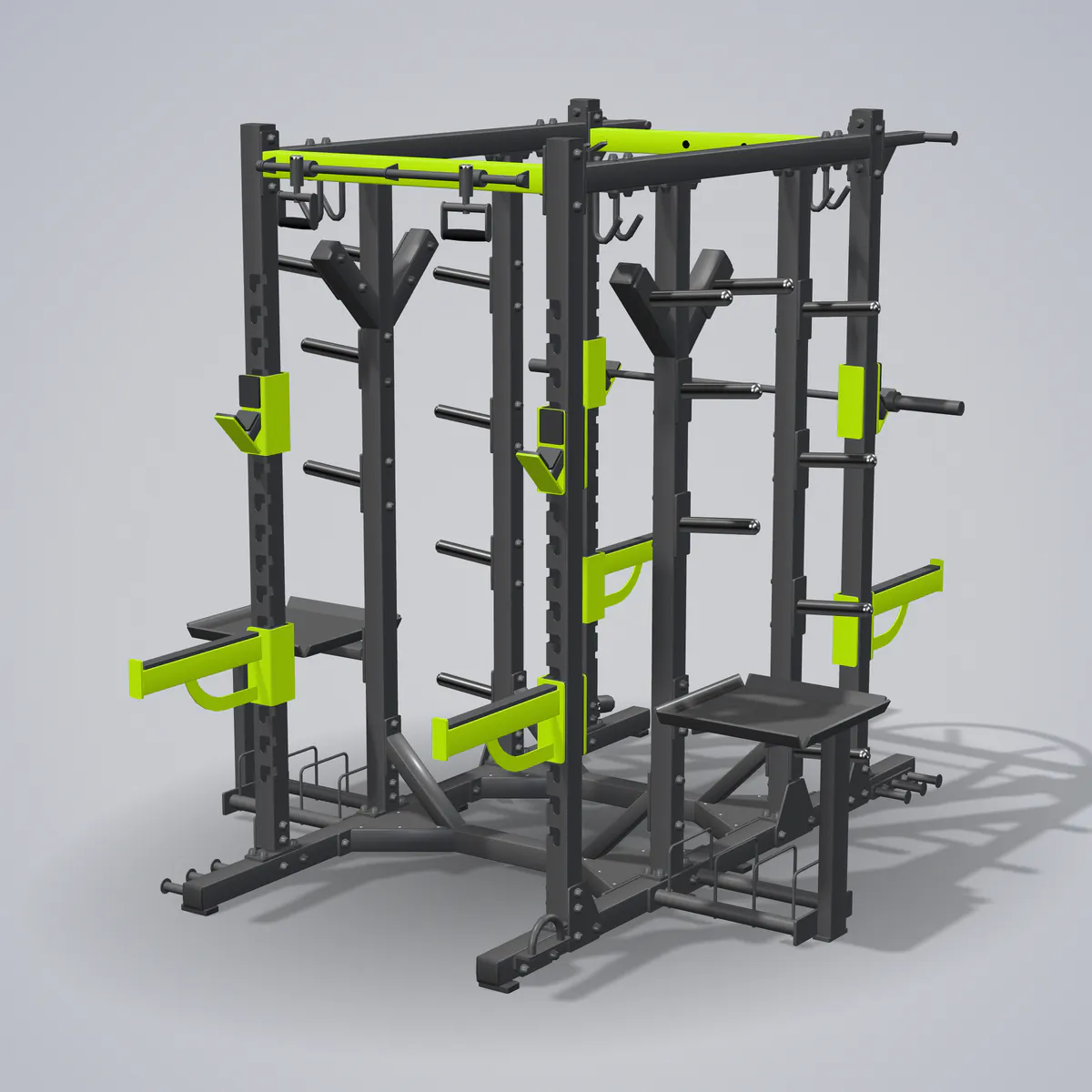 Combo Rack E6224 — 3D visualization