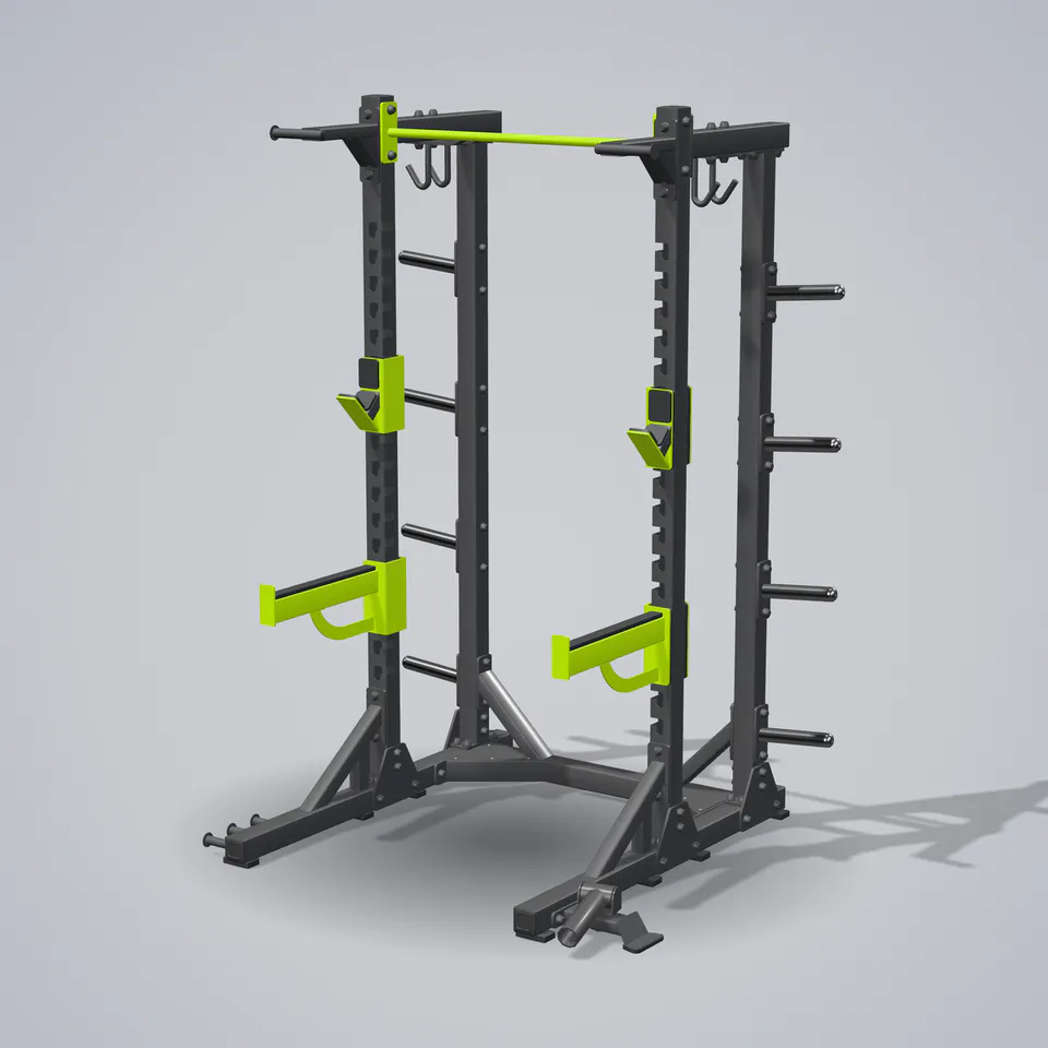Half Rack E6227 — 3D visualization