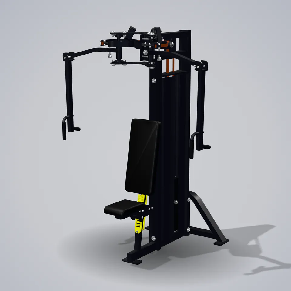 Rear Delt / Pec Fly SM5007 — wizualizacja 3D