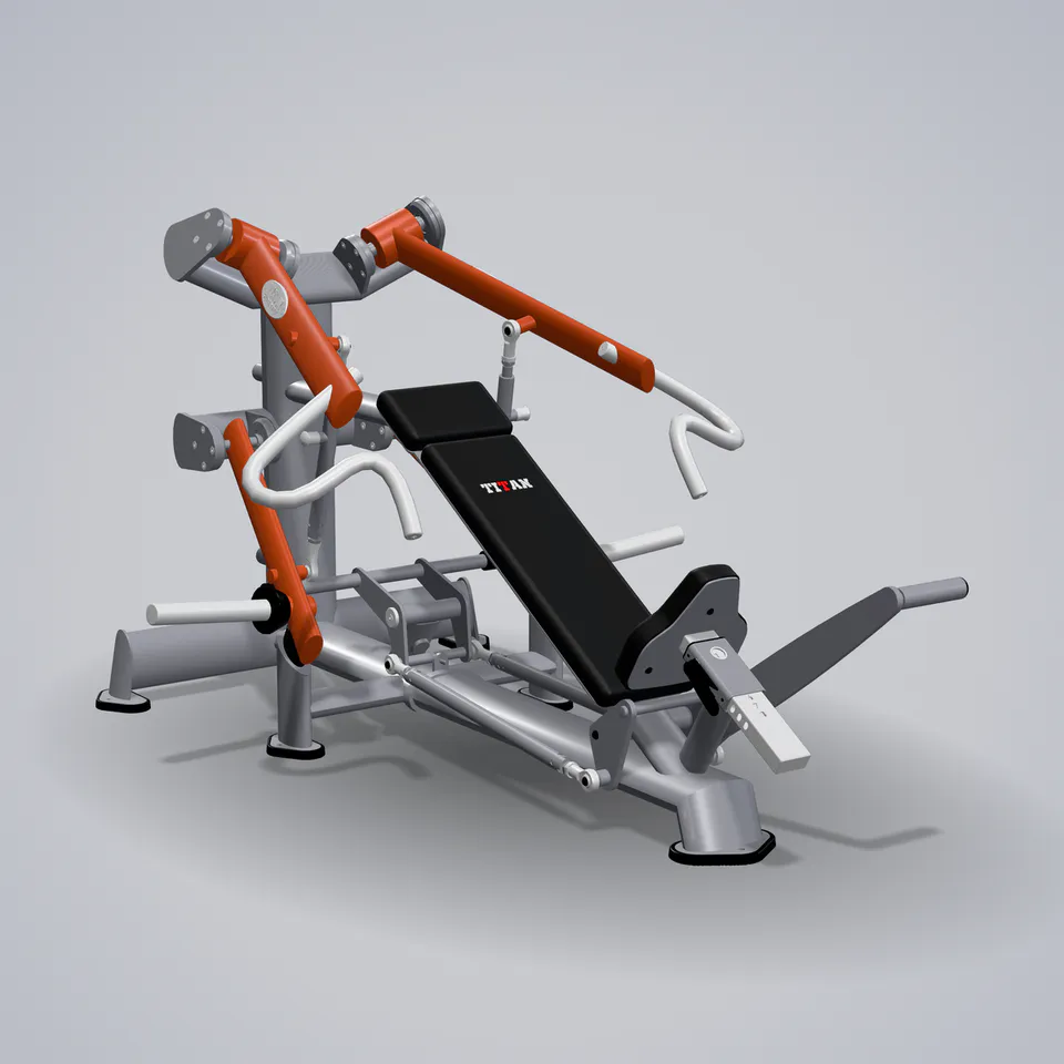 Super Inclined Bench Press T910 — wizualizacja 3D
