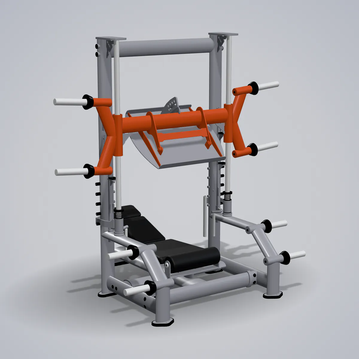Vertical Leg Press T919 — 3D visualization