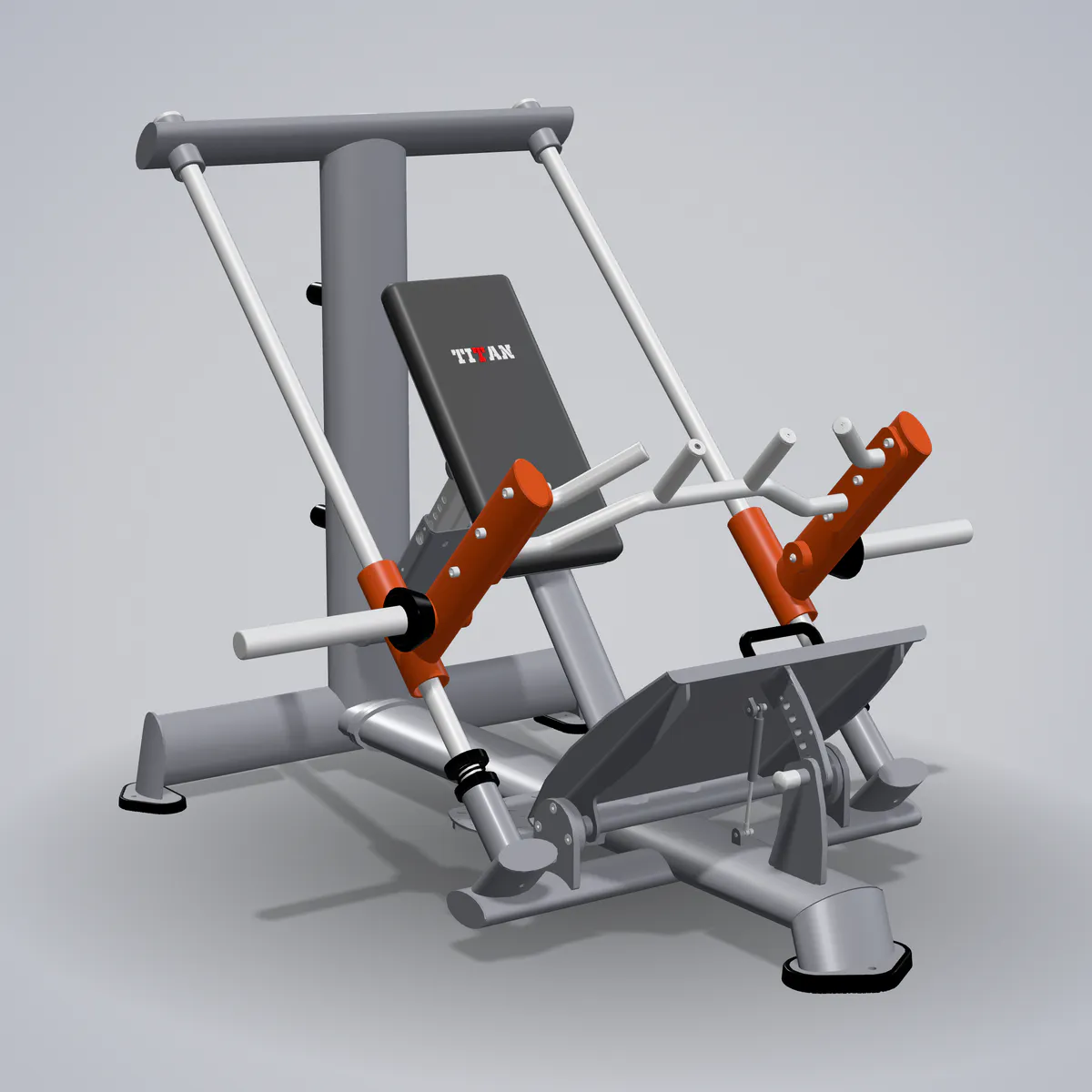 Incline Linear Row T923 — 3D visualization