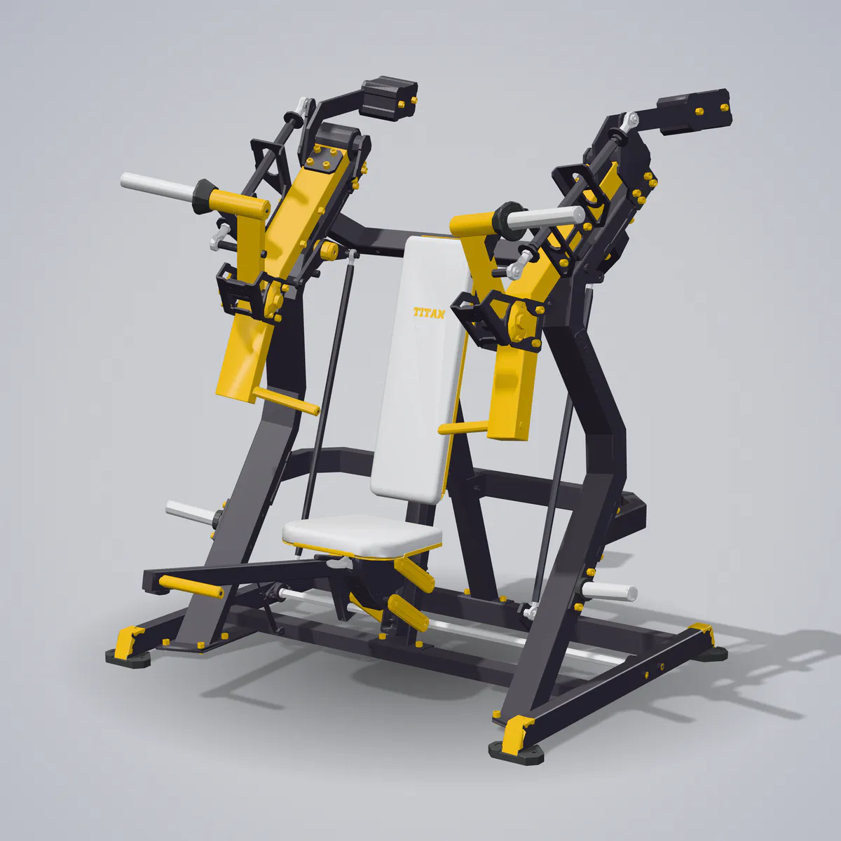 Incline Chest Press Y915ZAG — 3D visualization