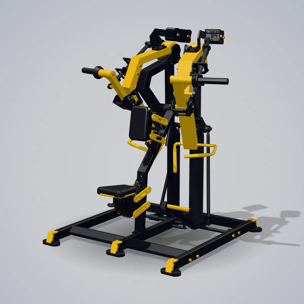 Low Row Y925ZAG — 3D visualization