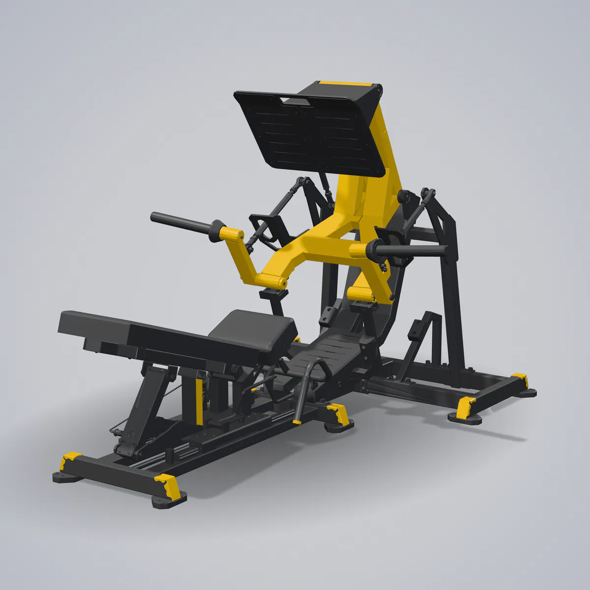 Leg Press Y950ZAG — wizualizacja 3D
